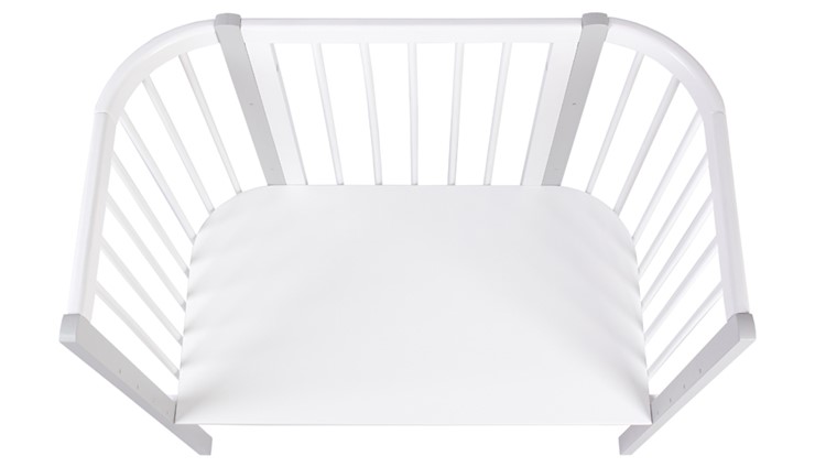 Кроватка-трансформер POLINI Kids Simple 120 Белый / Серый в Новом Уренгое - изображение 3