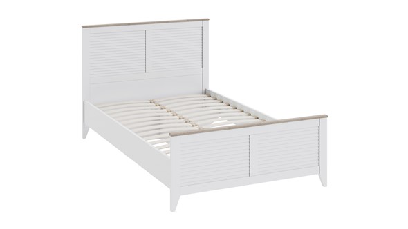 Подростковая кровать Ривьера СМ 241.13.21 (Дуб Бонифацио/Белый) в Салехарде - изображение