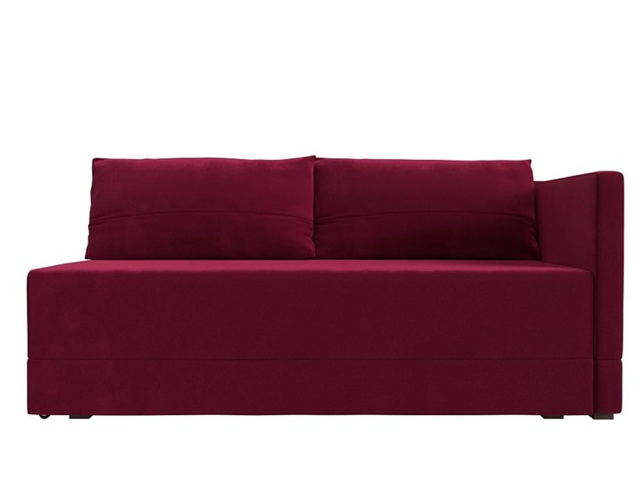 Диван-кровать Никас, Бордовый (Микровельвет) в Лабытнанги - изображение 3