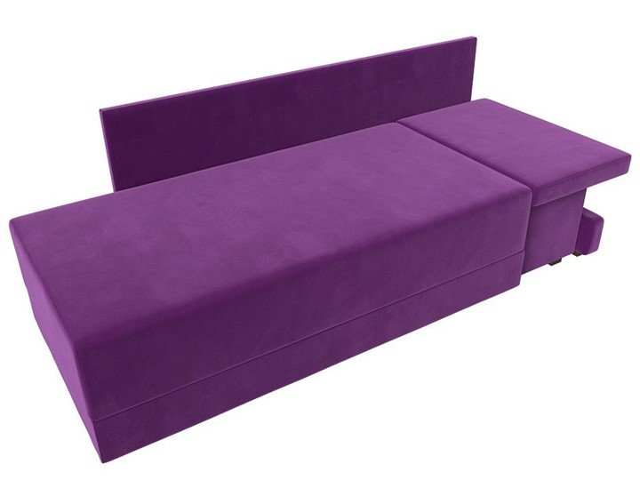 Детский диван Никас, Фиолетовый (Микровельвет) в Салехарде - изображение 2