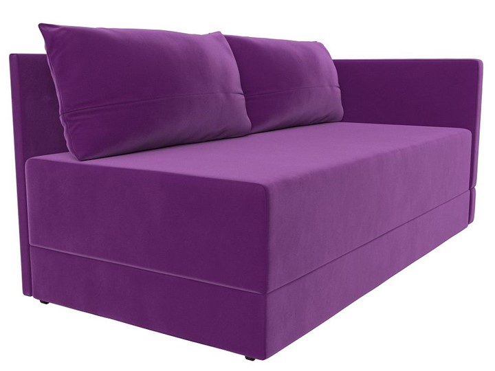 Детский диван Никас, Фиолетовый (Микровельвет) в Салехарде - изображение 4