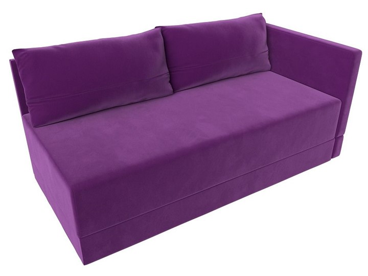 Детский диван Никас, Фиолетовый (Микровельвет) в Салехарде - изображение 6