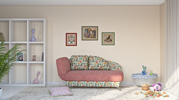 Детский диван Колибри-3 в Новом Уренгое - изображение