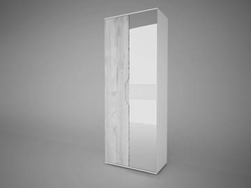 Шкаф 2-створчатый LEKO Сорренто 2 с зеркалами в Надыме