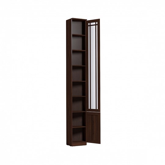 Шкаф для книг Sherlock 35, Орех шоколадный в Салехарде - изображение 1