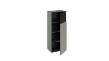 Шкаф Наоми комбинированный одностворчатый, цвет Фон серый, Джут ТД-208.07.28 в Салехарде - предосмотр 1