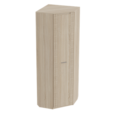 Шкаф угловой Элана, Дуб сонома 720х720х208 в Лабытнанги - изображение