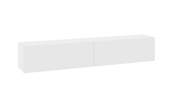 Шкаф навесной Порто (366) ТД-393.12.21 (Белый жемчуг/Белый софт) в Ноябрьске