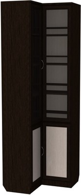 Шкаф угловой 211, цвет Венге в Новом Уренгое - изображение