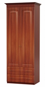 Шкаф Гармония-4, 2-х створчатый с ящиками, цвет Итальянский орех в Надыме