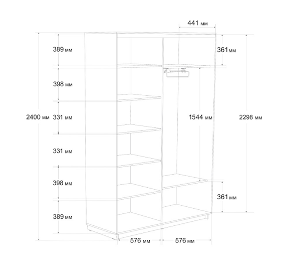 Шкаф 2-х створчатый Экспресс 1200x450x2400, Абстракция розовая/венге в Салехарде - изображение 3
