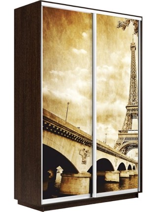 Шкаф Экспресс 1400x600x2200, Париж/венге в Салехарде - изображение