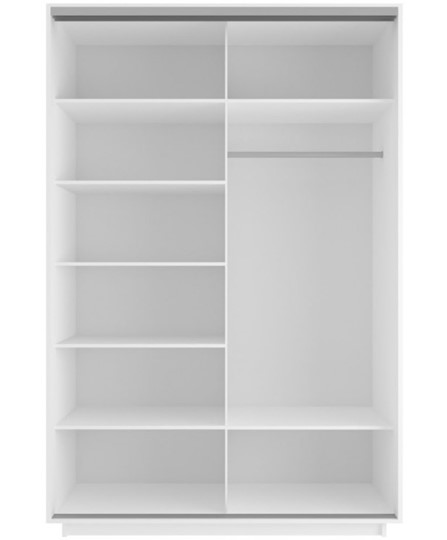 Шкаф 2-дверный Экспресс 1400x600x2400, Буквы/белый снег в Салехарде - изображение 1