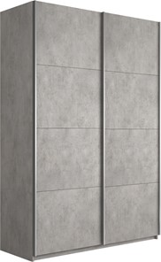 Шкаф двухдверный Прайм (ДСП/ДСП) 1200x570x2300, бетон в Салехарде - предосмотр