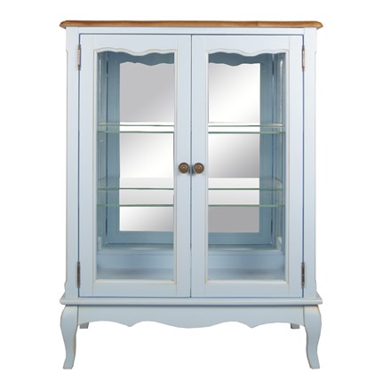 Шкаф распашной Leontina для посуды (ST9318B) Голубой в Надыме - изображение