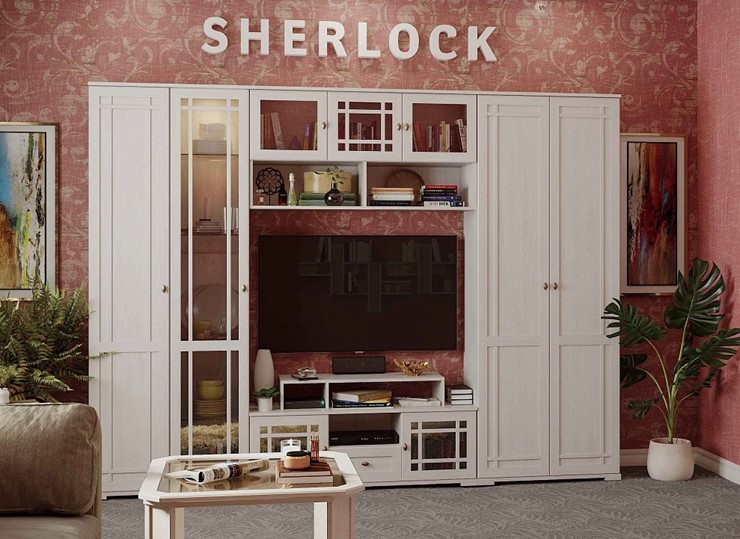 Шкаф Sherlock 11, Ясень Анкор светлый в Тарко-Сале - изображение 1