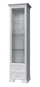 Шкаф-витрина Грация ШР-1, белый, 1 стекло, 420 в Салехарде