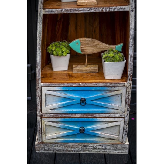 Стеллаж Сагар, 2 синих ящика в Новом Уренгое - изображение 8