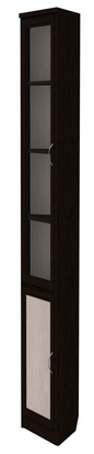 Шкаф 209 левосторонний, цвет Венге в Салехарде - изображение