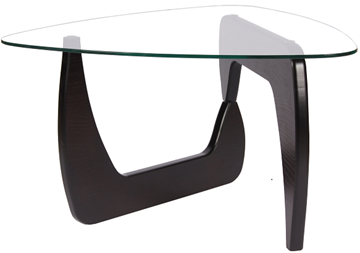 Стеклянный столик Берген-3, черный в Надыме