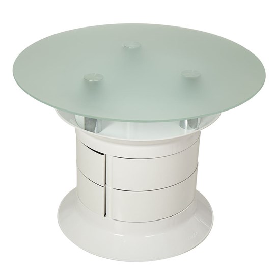 Стеклянный столик Benito white в Надыме - изображение 3