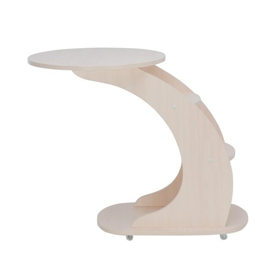 Подкатной стол Leset Стелс, цвет Молочный дуб в Тарко-Сале - изображение 2