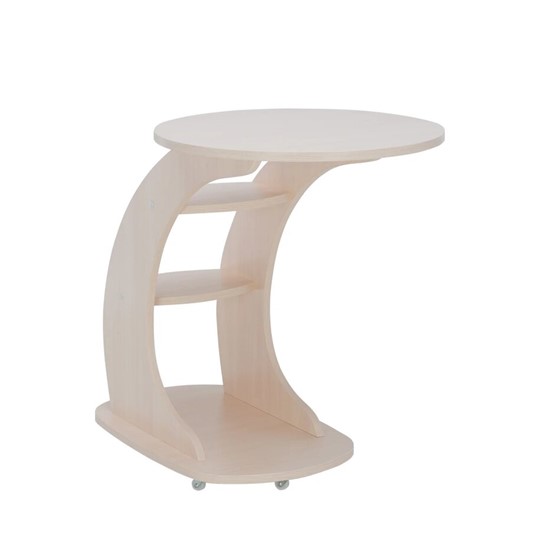 Подкатной стол Leset Стелс, цвет Молочный дуб в Салехарде - изображение 3