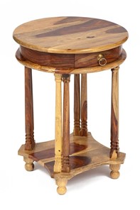 Столик кофейный Бомбей - 1149  палисандр, 45*45*60, натуральный (natural) арт.10049 в Новом Уренгое