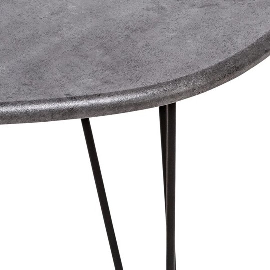 Журнальный стол Престон (Черный/Серый бетон) в Надыме - изображение 5