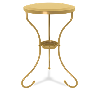 Круглый столик SHT-CT10 (золото) в Надыме