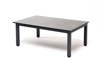 Стол из HPL Канны  цвет  серый гранит Артикул: RC658-95-62-R-7024-4sis в Новом Уренгое