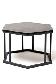 Интерьерный стол Женева  цвет серый гранит Артикул: RC658-50-50-4sis в Салехарде