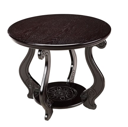 Круглый столик Виват М мини, цвет Венге в Тарко-Сале - изображение