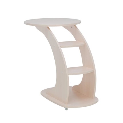 Подкатной стол Leset Стелс, цвет Молочный дуб в Надыме - изображение