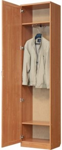 Шкаф-пенал 107 с выдвижной штангой, цвет Дуб Сонома в Новом Уренгое - предосмотр 1