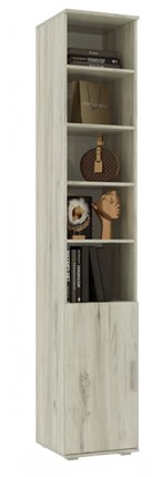 Шкаф-пенал открытый Ева NEW (400) в Салехарде - изображение