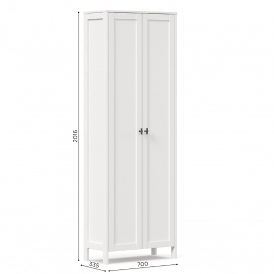 Шкаф для прихожей Бланко ЛД 137.020.000 (Белый) в Салехарде - изображение 2