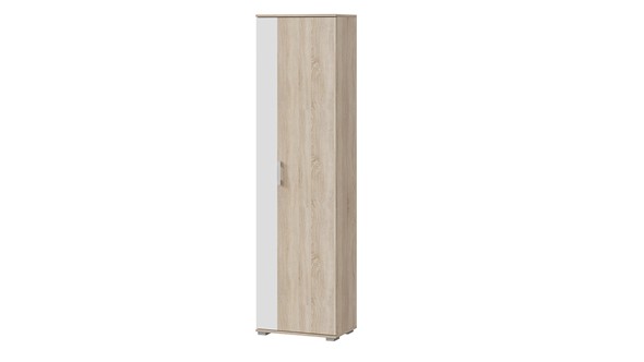Шкаф двухстворчатый Эрика (Дуб сонома/Белый) в Салехарде - изображение