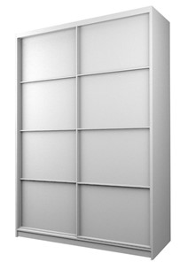 Шкаф 2-х створчатый MAX МШ-27-6-16-11, Профиль Белый/Цвет Белый в Тарко-Сале