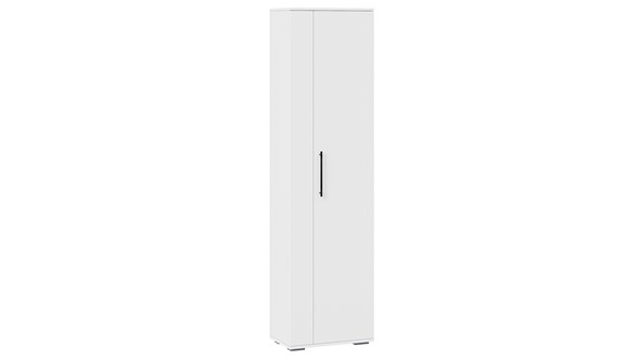 Шкаф распашной Нуар тип 1 (Белый Ясень) в Салехарде - изображение