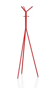 Вешалка напольная Крауз-11, цвет красный в Надыме