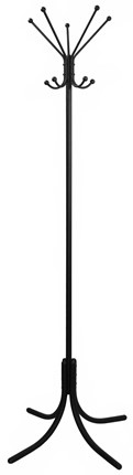 Вешалка КР-10Л, цвет черный в Салехарде - изображение
