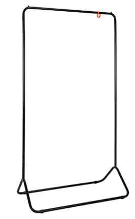 Вешалка для одежды Радуга 3-ВНП 391 Черный в Новом Уренгое - изображение