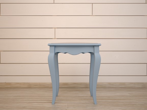 Табурет Leontina с мягким сиденьем (ST9313B) Голубой в Салехарде - изображение