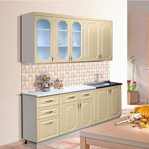 Кухонный гарнитур Классика 2000, цвет Дуб беленый в Лабытнанги