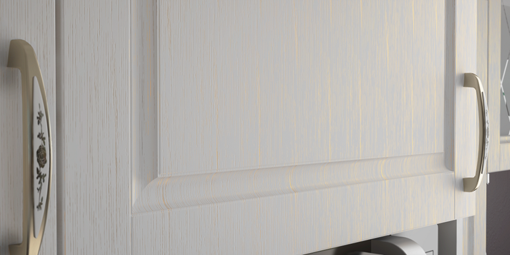 Гарнитур модульный Парма, цвет Снег/Снег в Ноябрьске - изображение 1