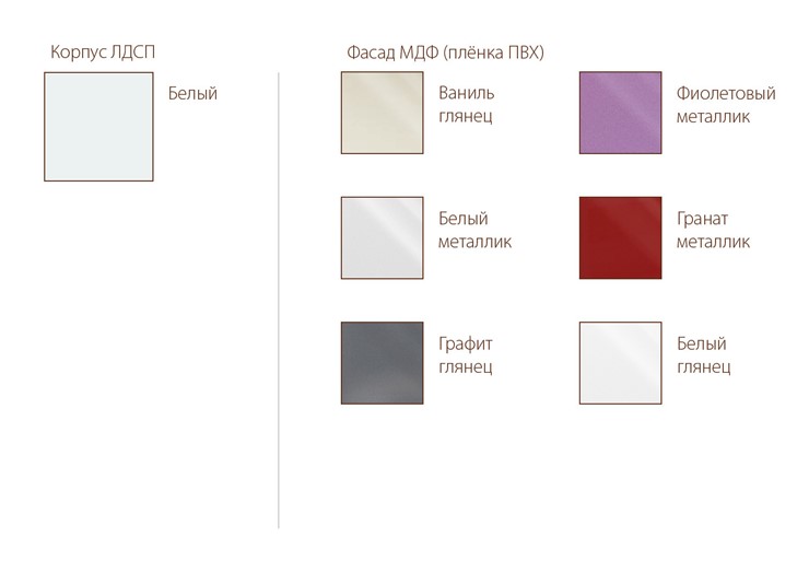 Кухонный гарнитур угловой Модерн, белый глянец/фиолетовый металлик в Салехарде - изображение 1