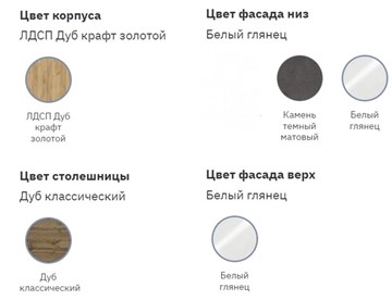 Набор мебели для кухни Лорен №3 в Муравленко - предосмотр 5
