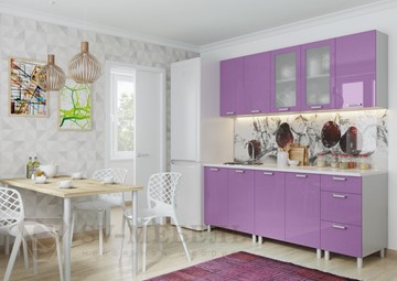 Гарнитур кухонный Модерн, фиолетовый металлик в Салехарде