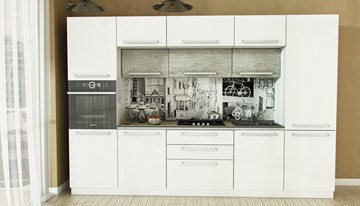 Прямой кухонный гарнитур Герда, длина 320 см в Муравленко